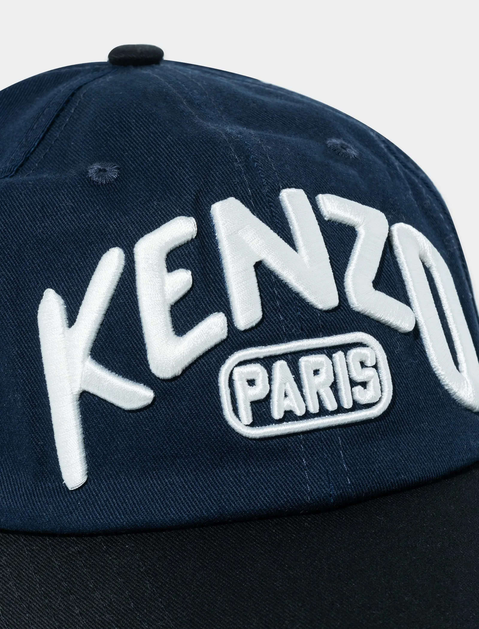 EMBROIDERED LOGO BASEBALL CAP