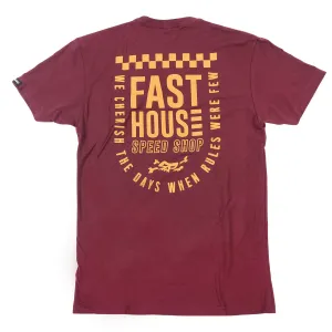 Essential Tee - Maroon