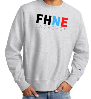FHNE LACROSSE  Reverse Weave Champion Crewneck Sweatshirt