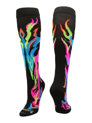Flame Socks Athletic Over the Calf Socks (multiple colors)