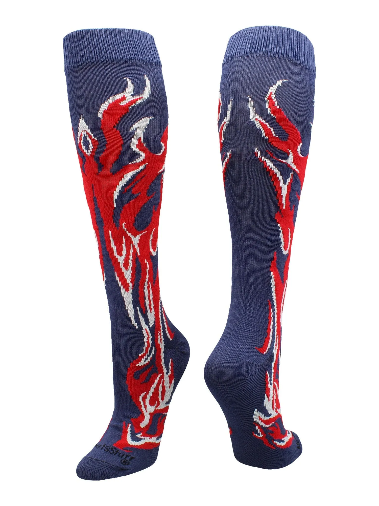 Flame Socks Athletic Over the Calf Socks (multiple colors)
