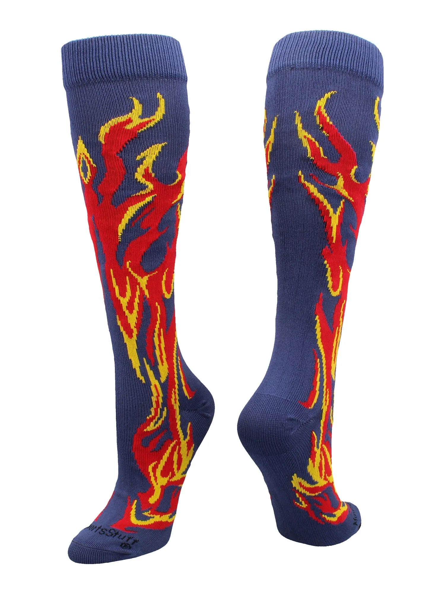Flame Socks Athletic Over the Calf Socks (multiple colors)