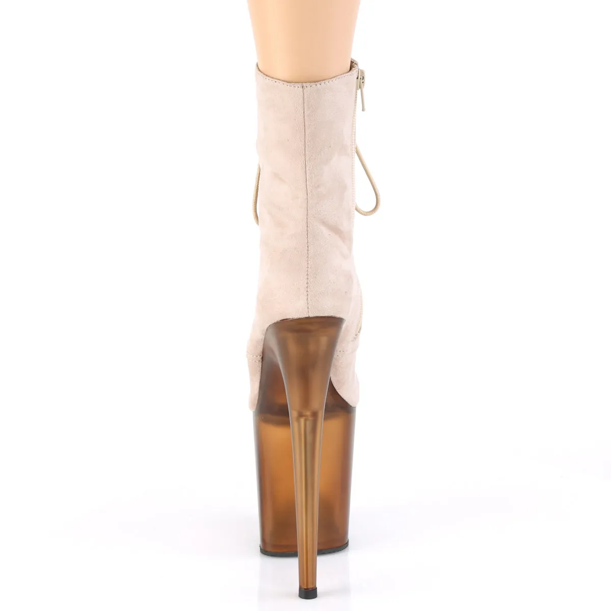 FLAMINGO-1020FST  Sand Faux Suede/Frosted Light Brown
