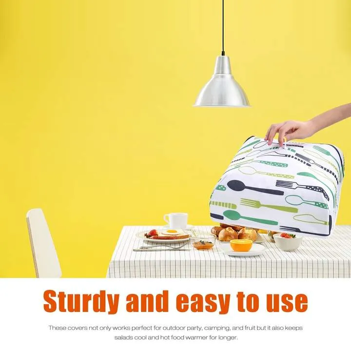 FOLDABLE INSULATED FOOD COVER