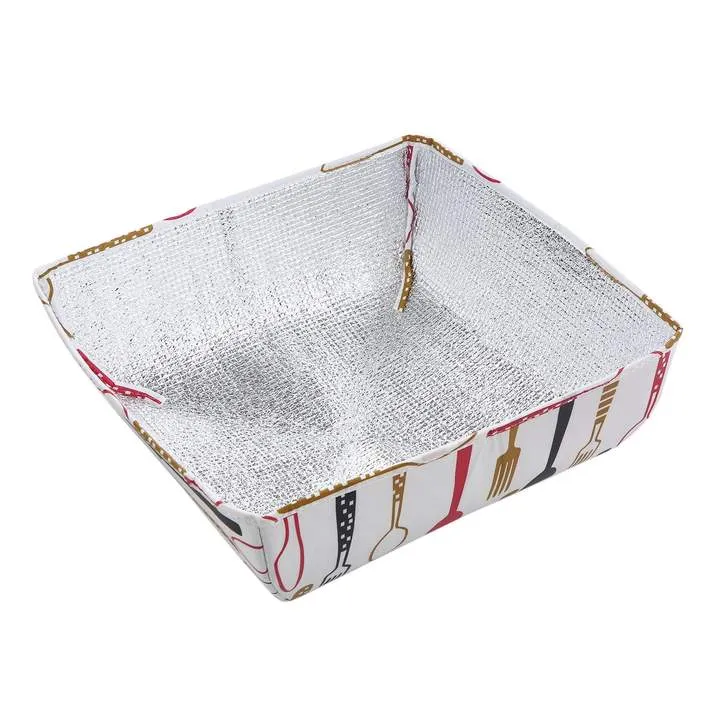 FOLDABLE INSULATED FOOD COVER