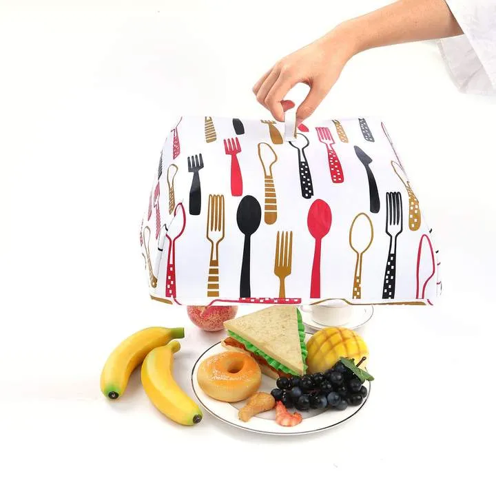 FOLDABLE INSULATED FOOD COVER