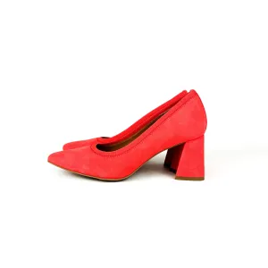 Gentle Souls - Dionne Pump (Bright Coral Suede)