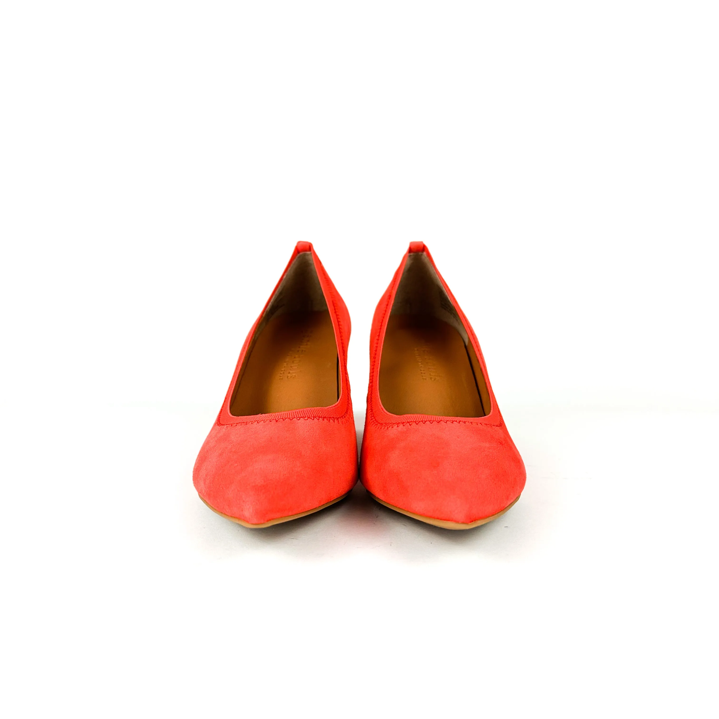 Gentle Souls - Dionne Pump (Bright Coral Suede)