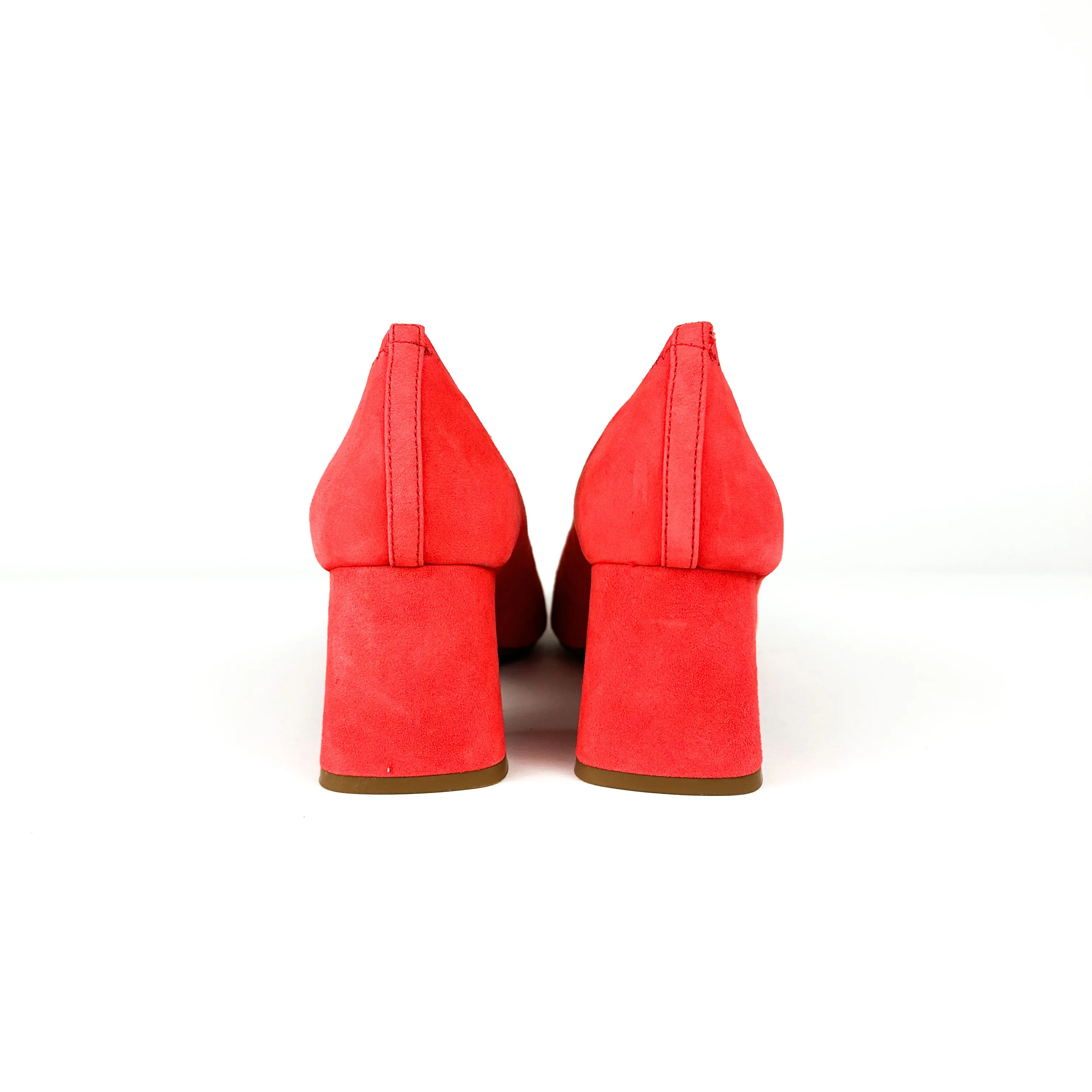 Gentle Souls - Dionne Pump (Bright Coral Suede)