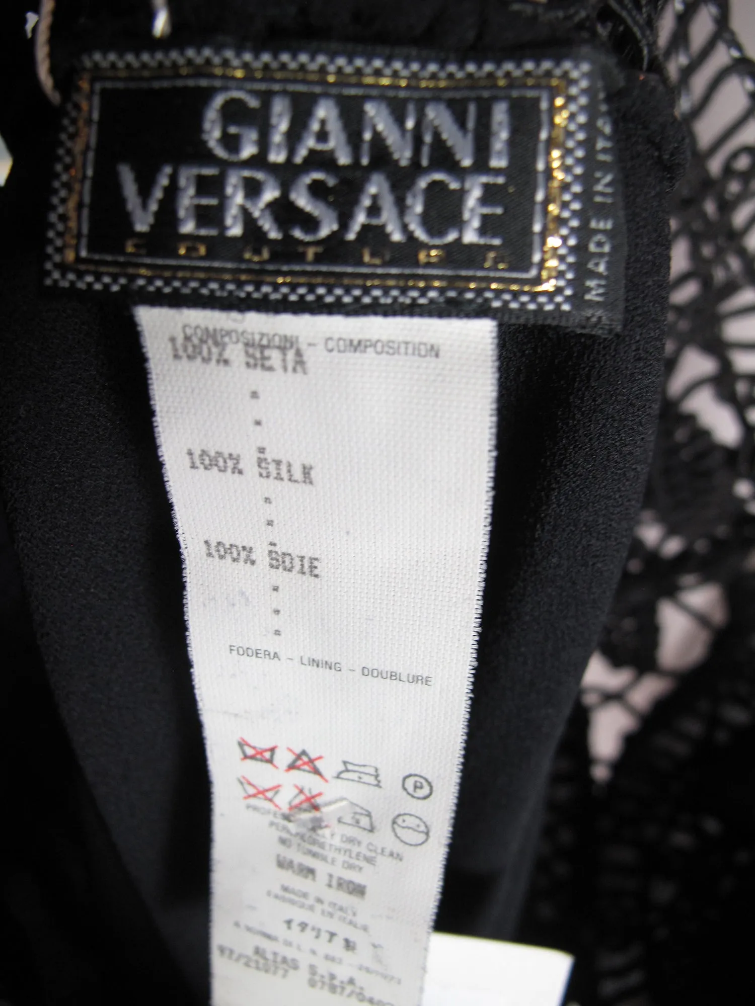 GIANNI VERSACE Couture 1997 Gown