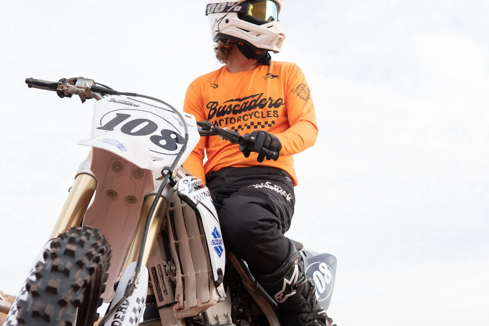 Gila Mesh Moto Jersey - Gold