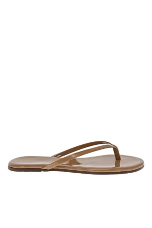 Glossy Cocobutter Leather Sandal