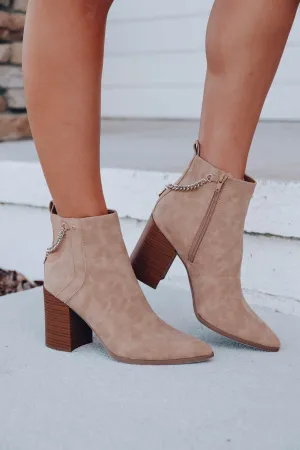 Goddess Ankle Bootie - Wheat- FINAL SALE - Size 5.5