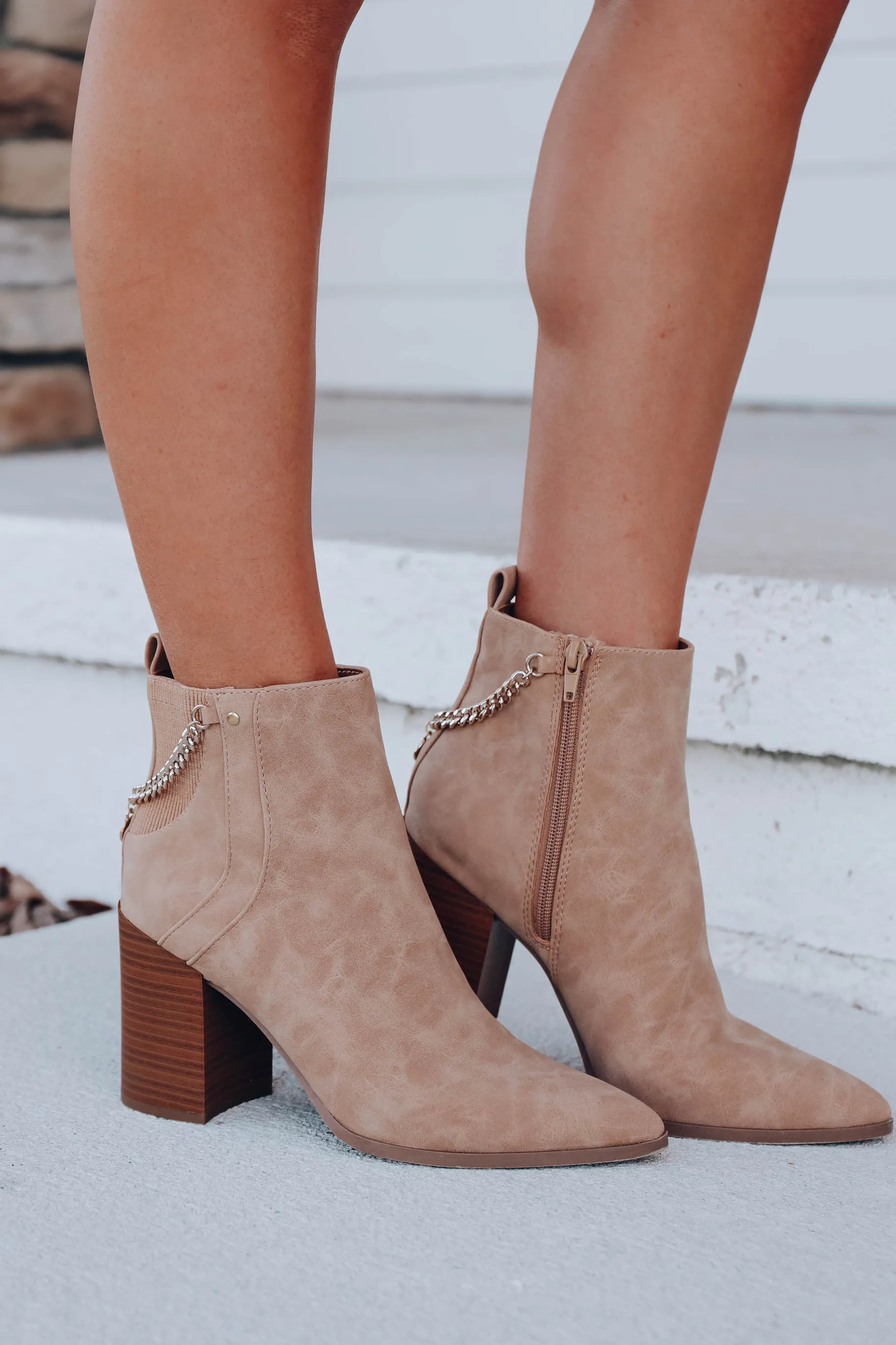 Goddess Ankle Bootie - Wheat- FINAL SALE - Size 5.5