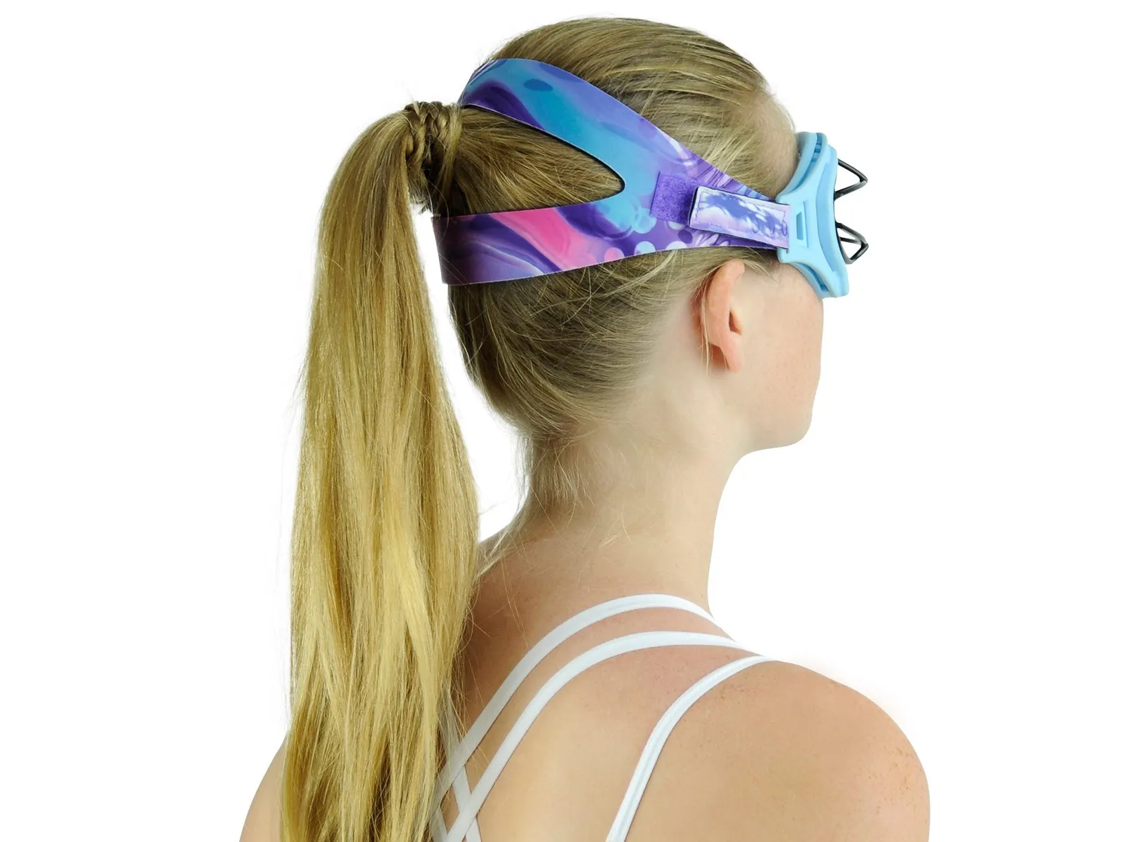 Goggle Strap - Patriotic Flames