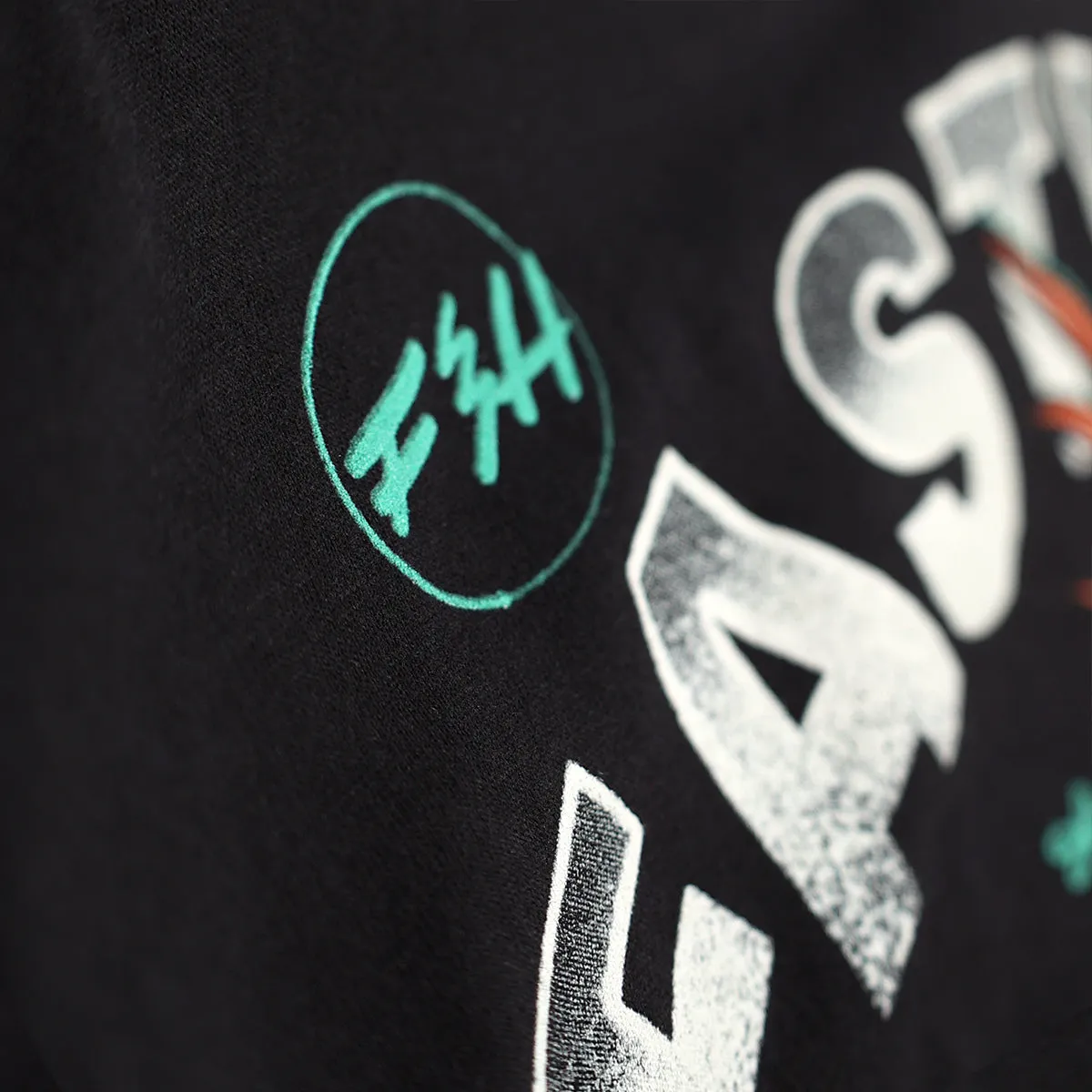 Gone Fishin Tee - Black