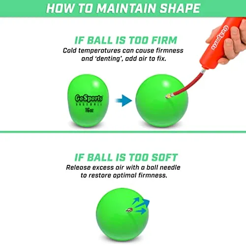 GoSports Weighted Baseballs For Training
