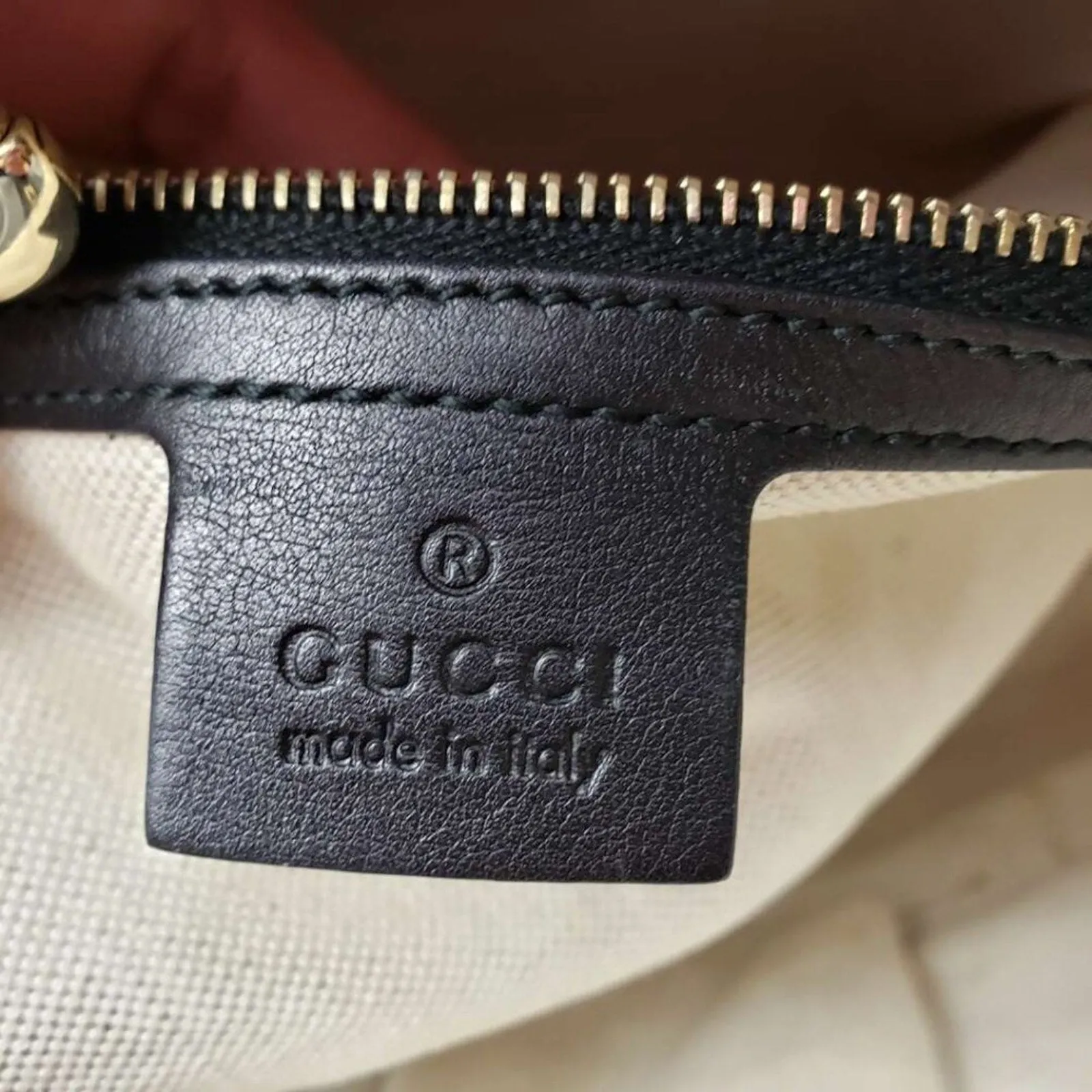 Gucci Patent Leather Tote Bag