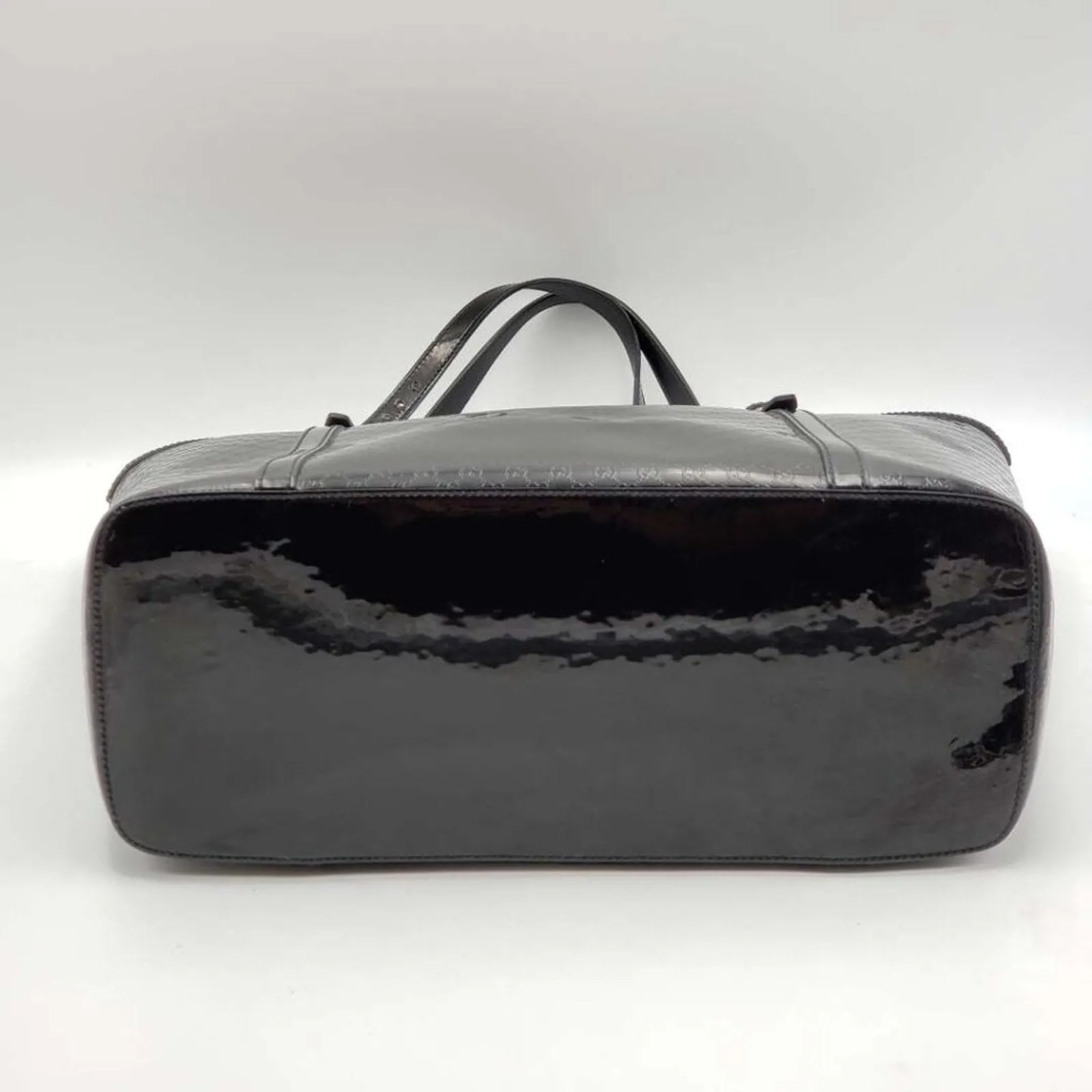 Gucci Patent Leather Tote Bag