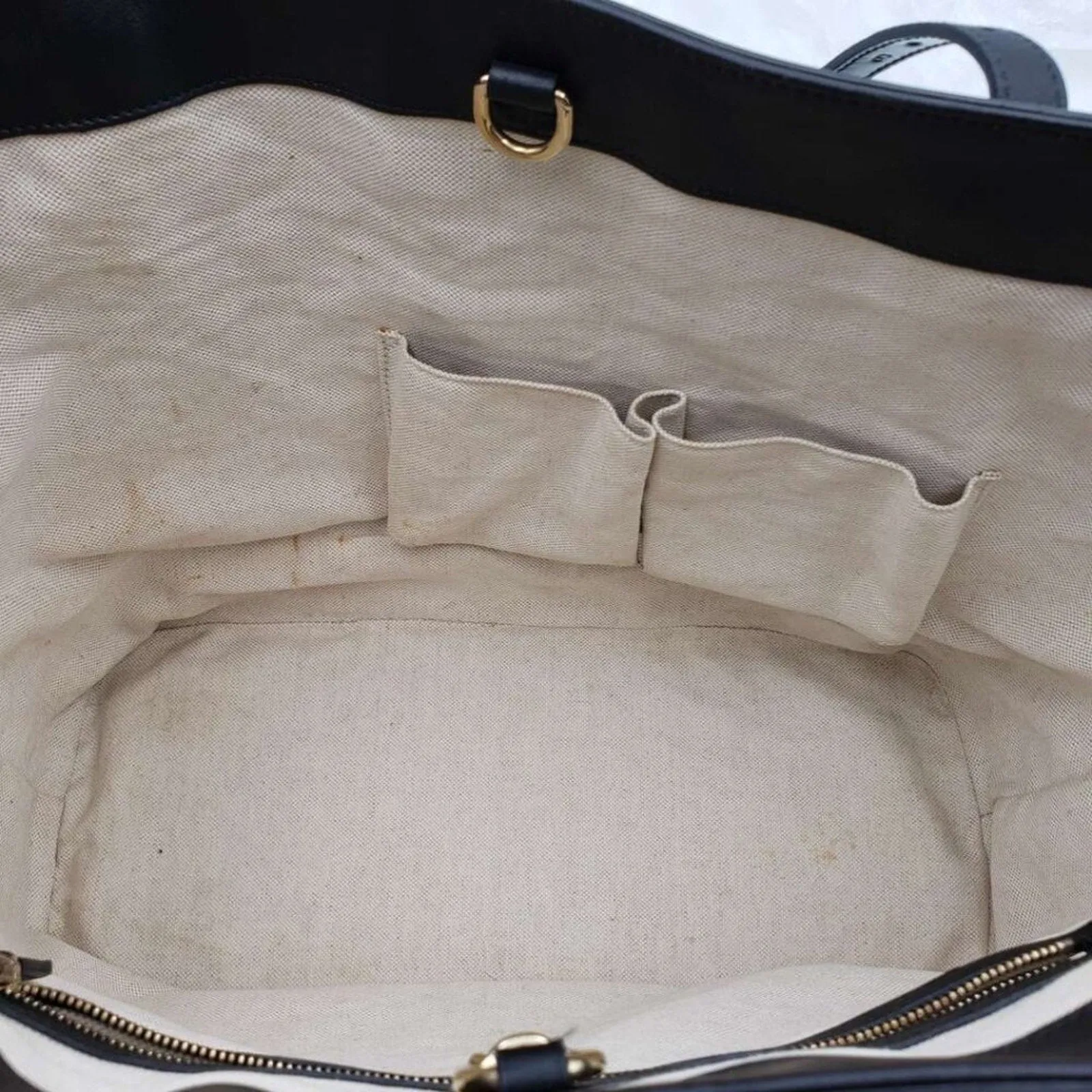 Gucci Patent Leather Tote Bag