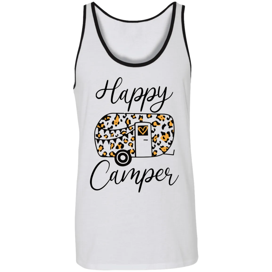 Happy Camper Tank Top – Cute and Comfy Camping Graphic Tank