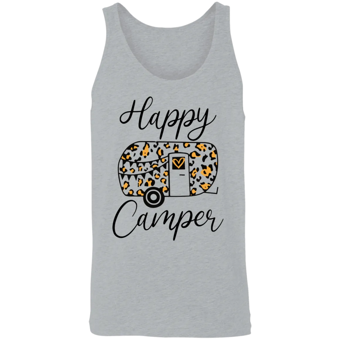 Happy Camper Tank Top – Cute and Comfy Camping Graphic Tank