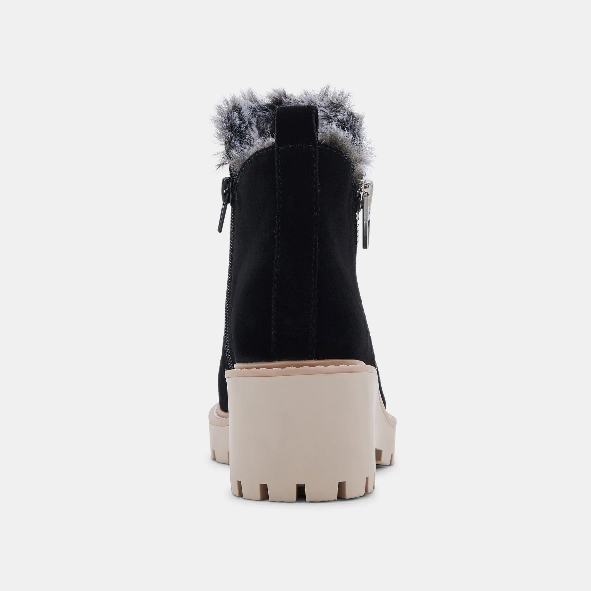 HOLLYN BOOTIES BLACK SUEDE
