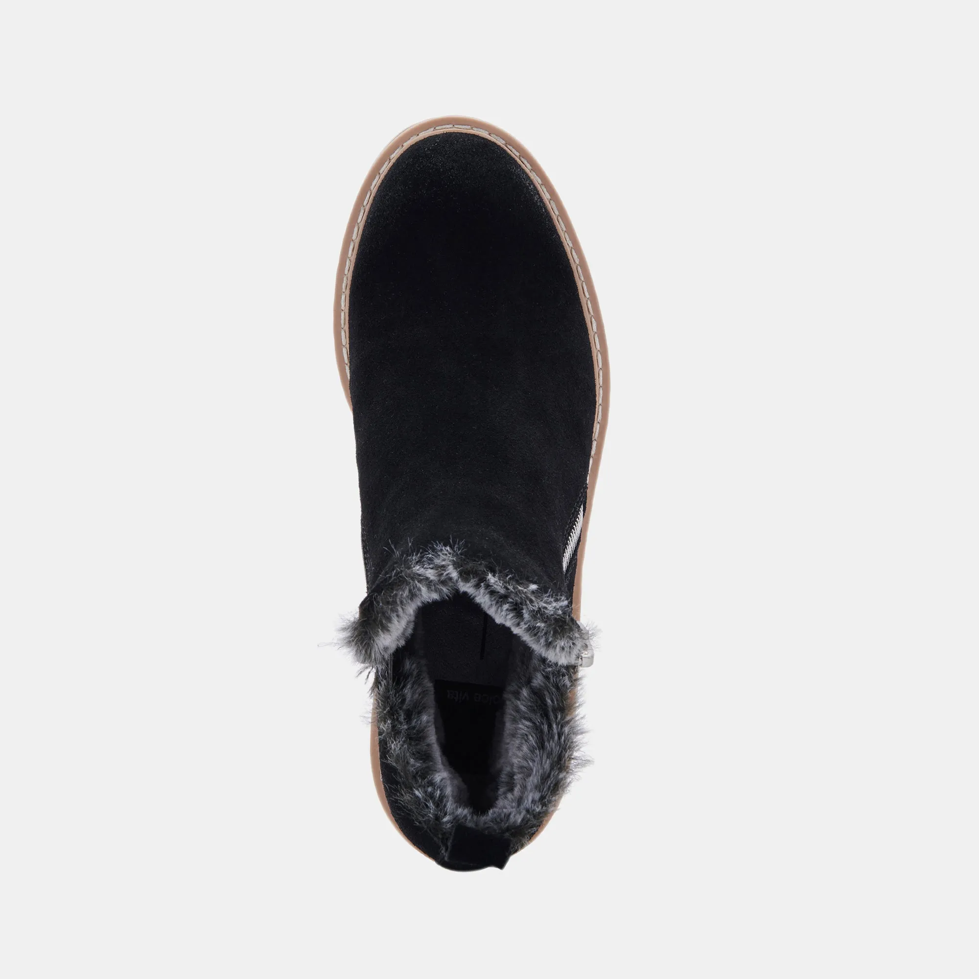 HOLLYN BOOTIES BLACK SUEDE