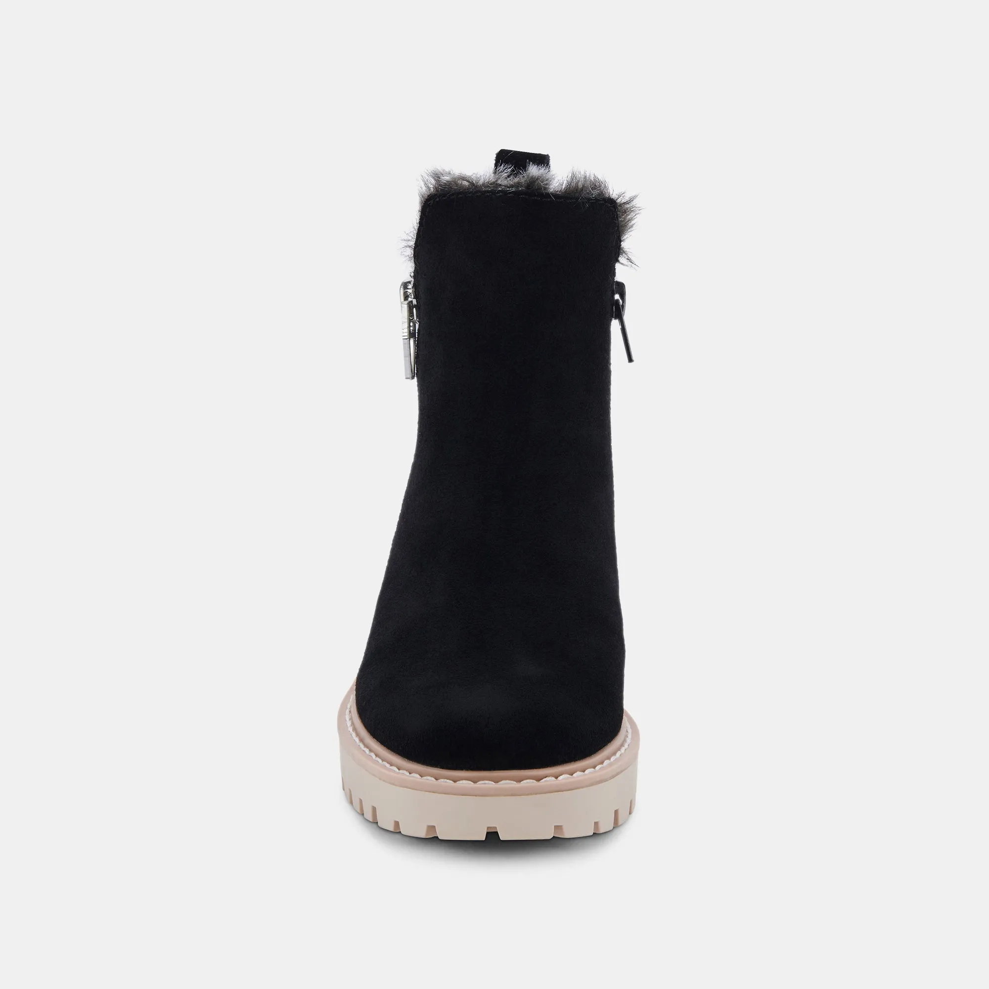 HOLLYN BOOTIES BLACK SUEDE