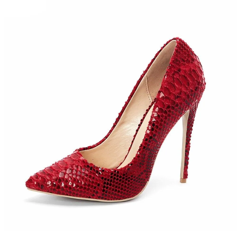 Hot Spring Women Pumps Stylish Stiletto High Heels Pumps Sexy Pointed Toe Sexy Ladies Party Shoes Women US Size 4-10.5