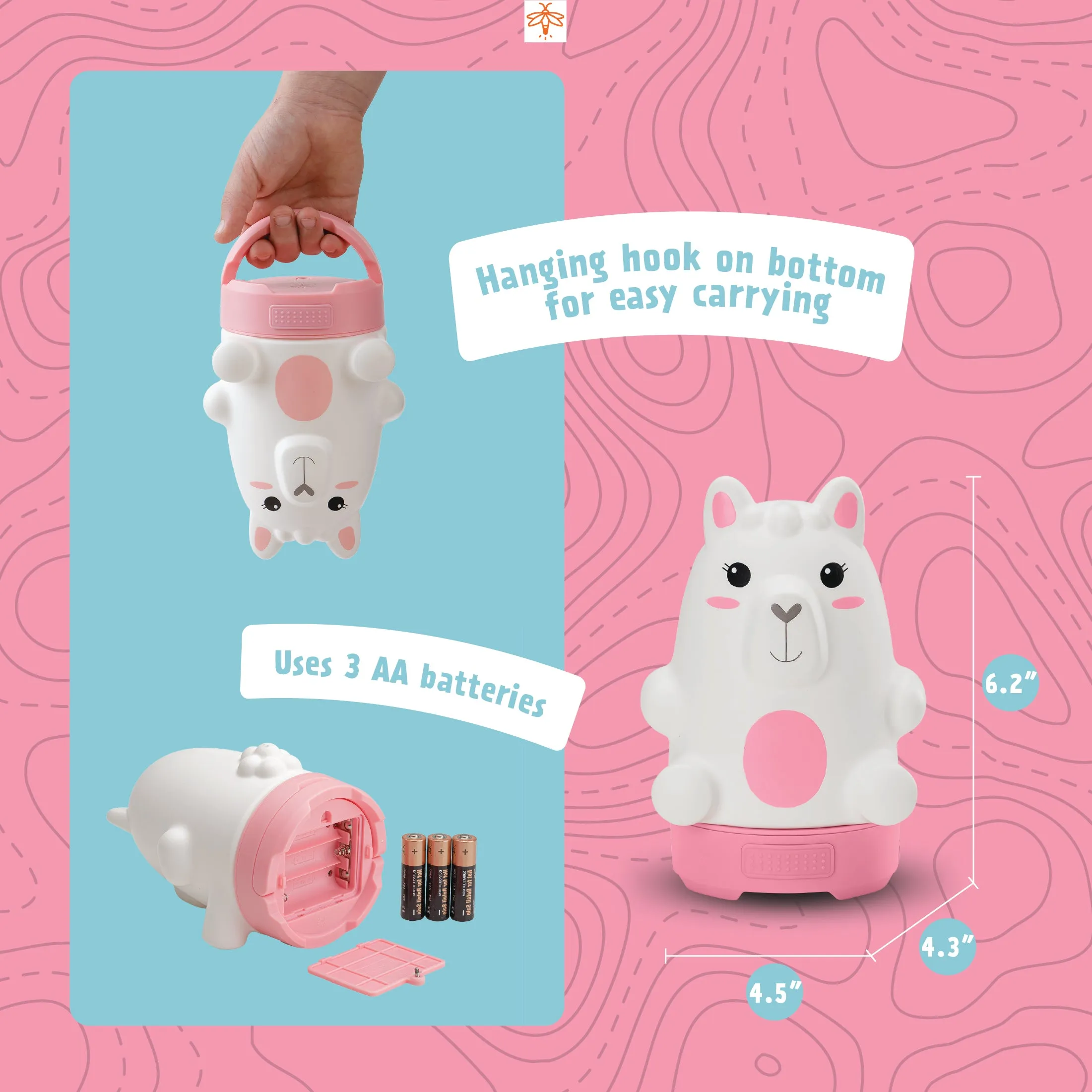 Izzie the Llama Kids' Lantern