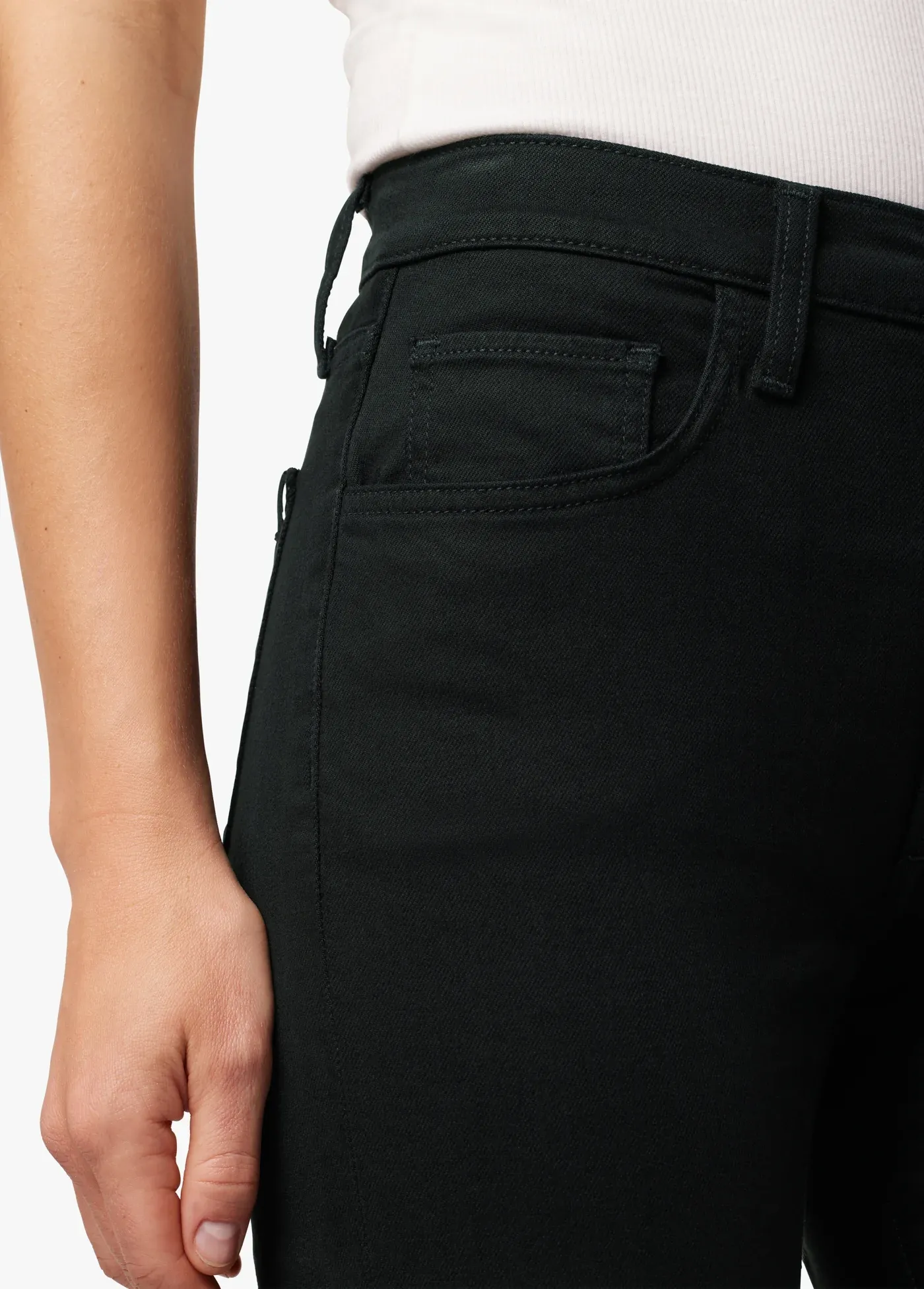 JJ - The Luna High Rise Cigarette Ankle | Black