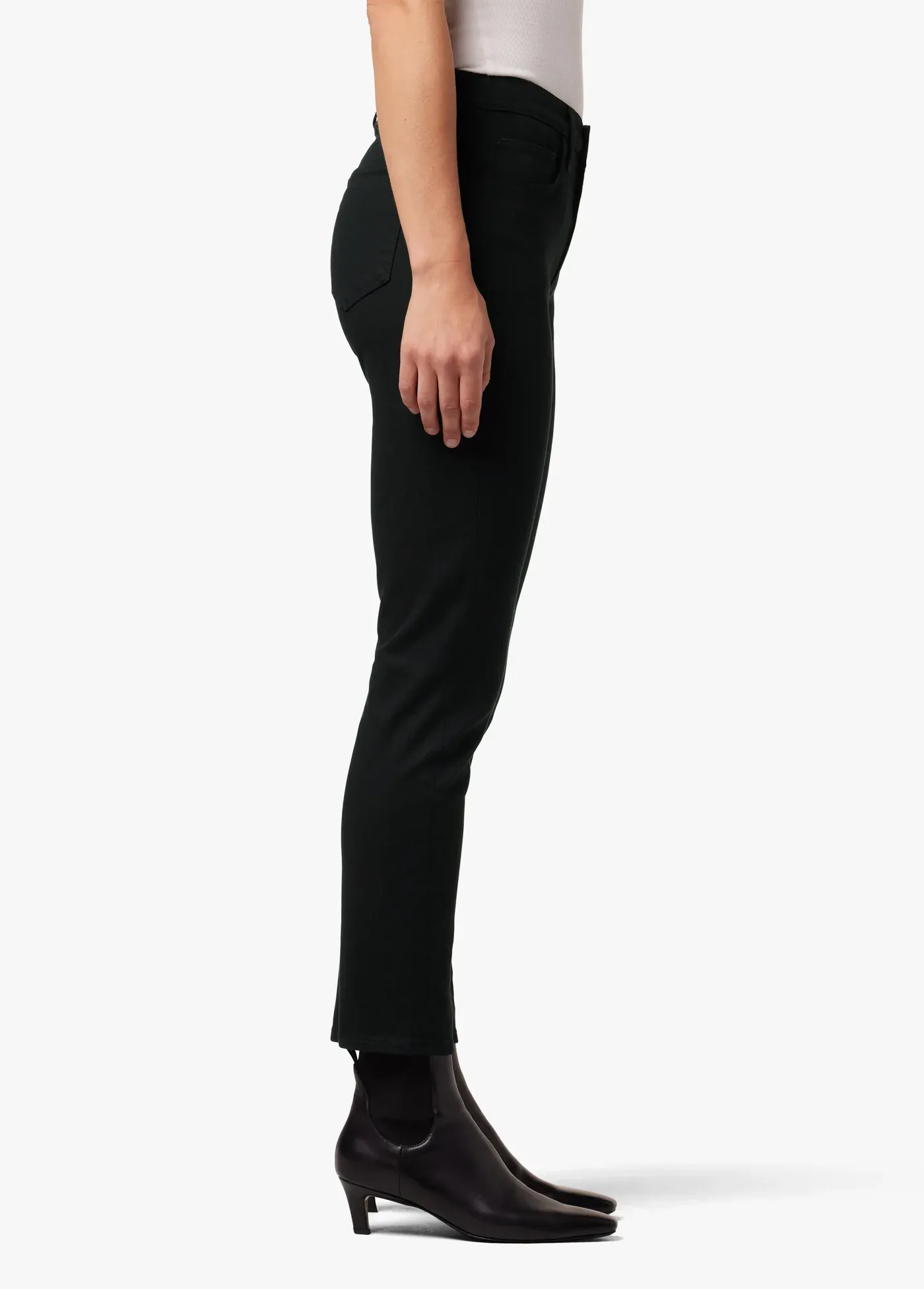 JJ - The Luna High Rise Cigarette Ankle | Black