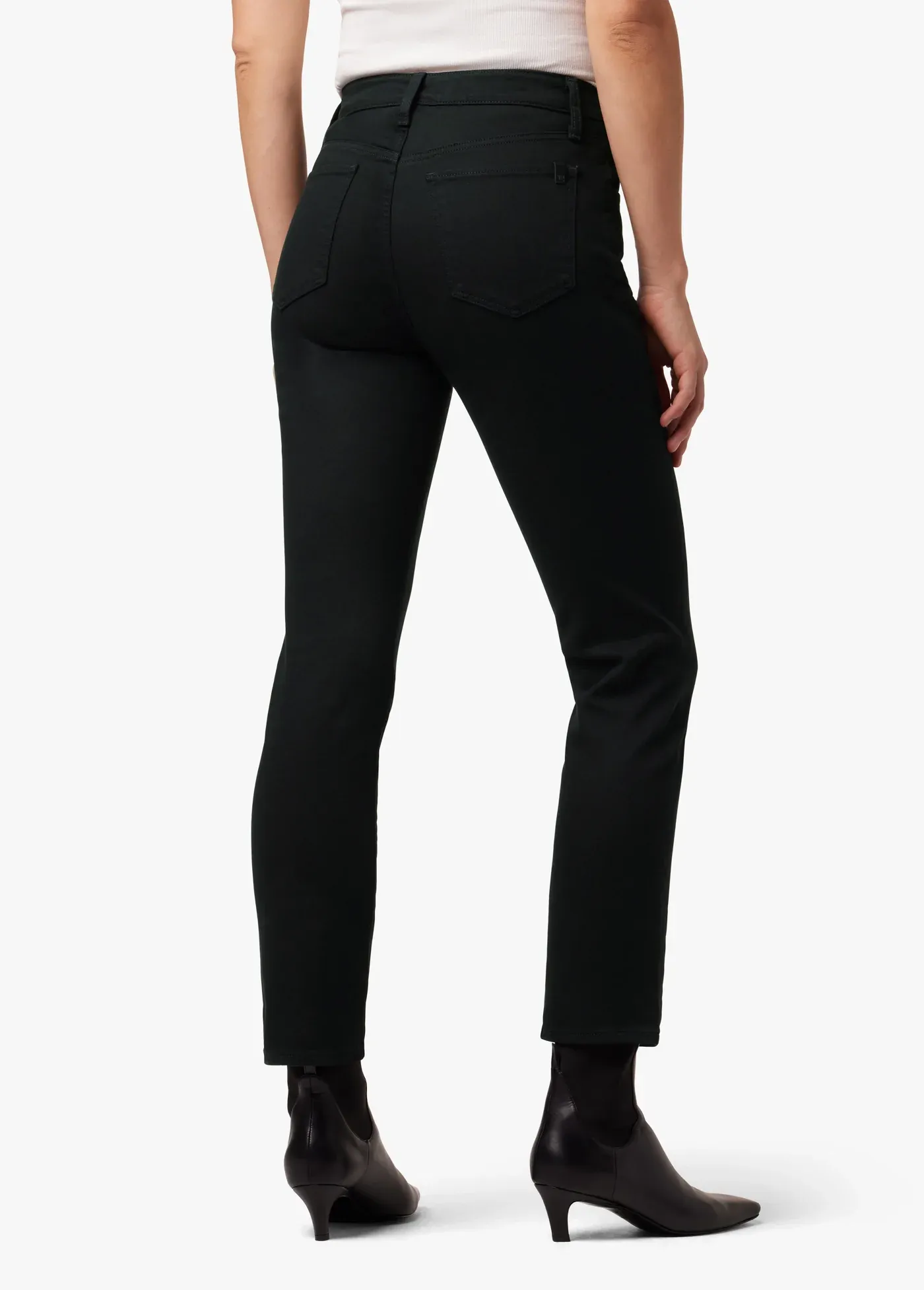 JJ - The Luna High Rise Cigarette Ankle | Black