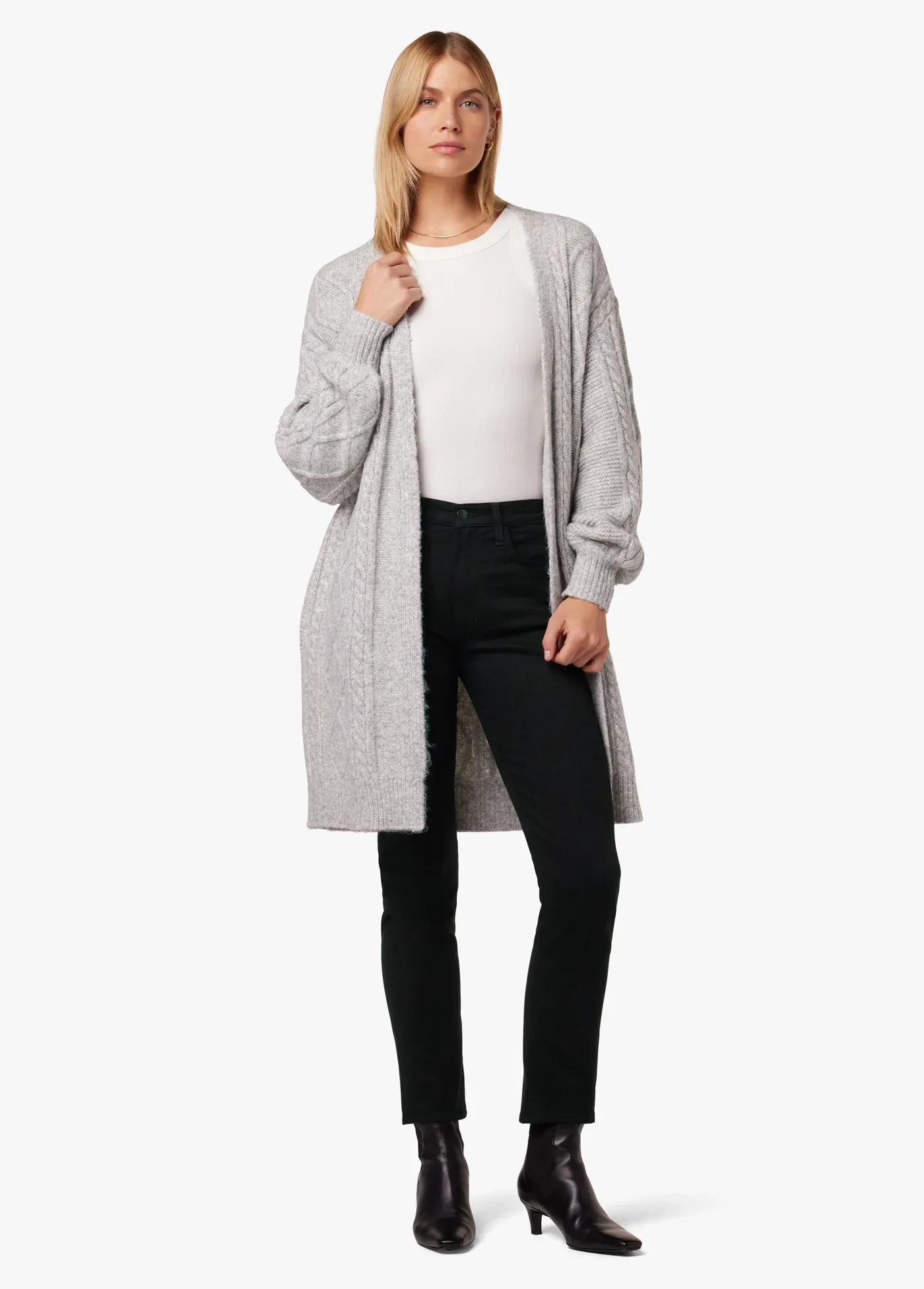 JJ - The Luna High Rise Cigarette Ankle | Black