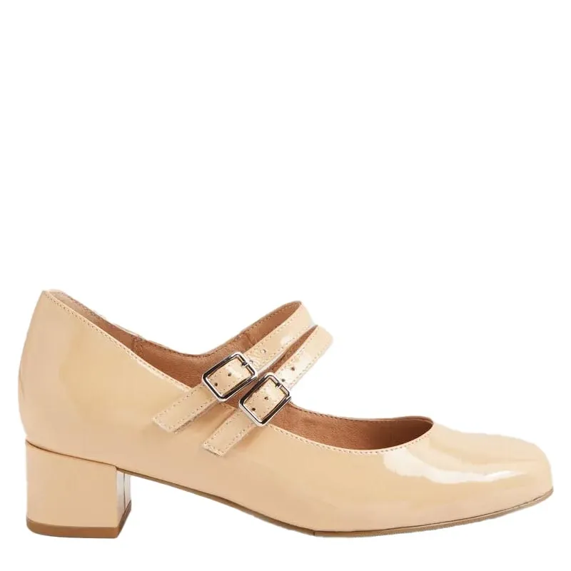 KAROLY W - NUDE PATENT LEATHER