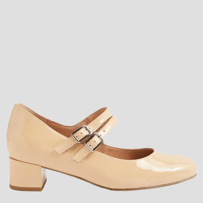 KAROLY W - NUDE PATENT LEATHER