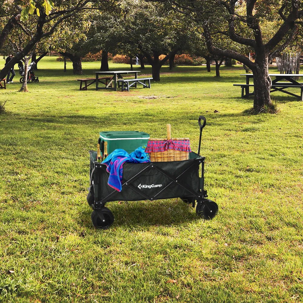 KingCamp Folding Beach Cart Camping Trolley