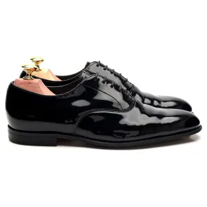 'Knightsbridge' Black Patent Leather Oxford UK 7 F
