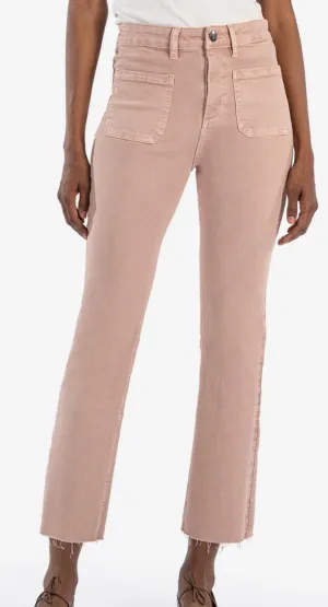 Kut high rise ankle Reese Rose
