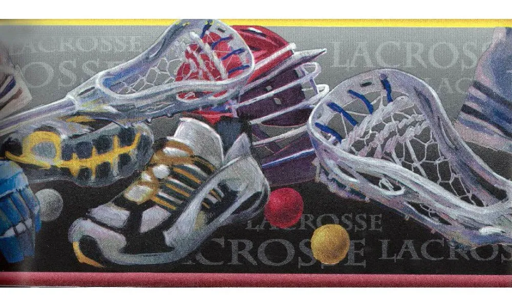 Lacrosse LAX1000 Wallpaper Border