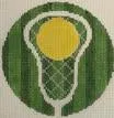 Lacrosse Monogram Round