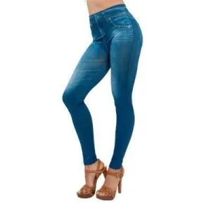 Ladies' Shape Up Denim Jeans Design Jeggings - 3 Variants