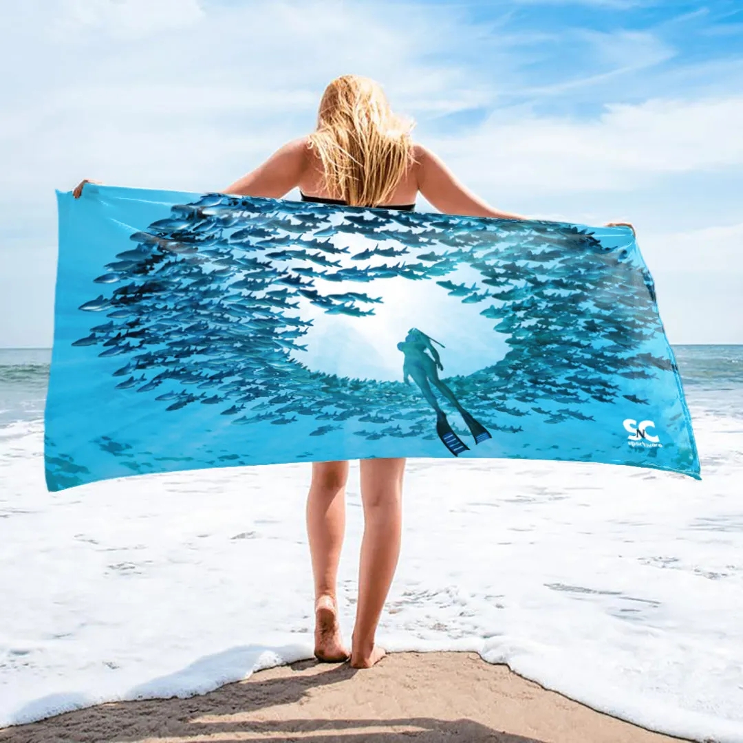 LADY DIVER TOWEL