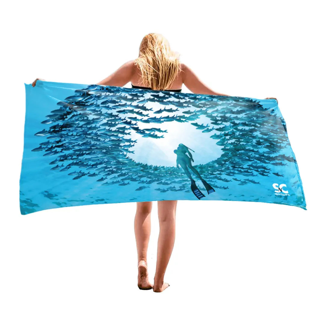 LADY DIVER TOWEL