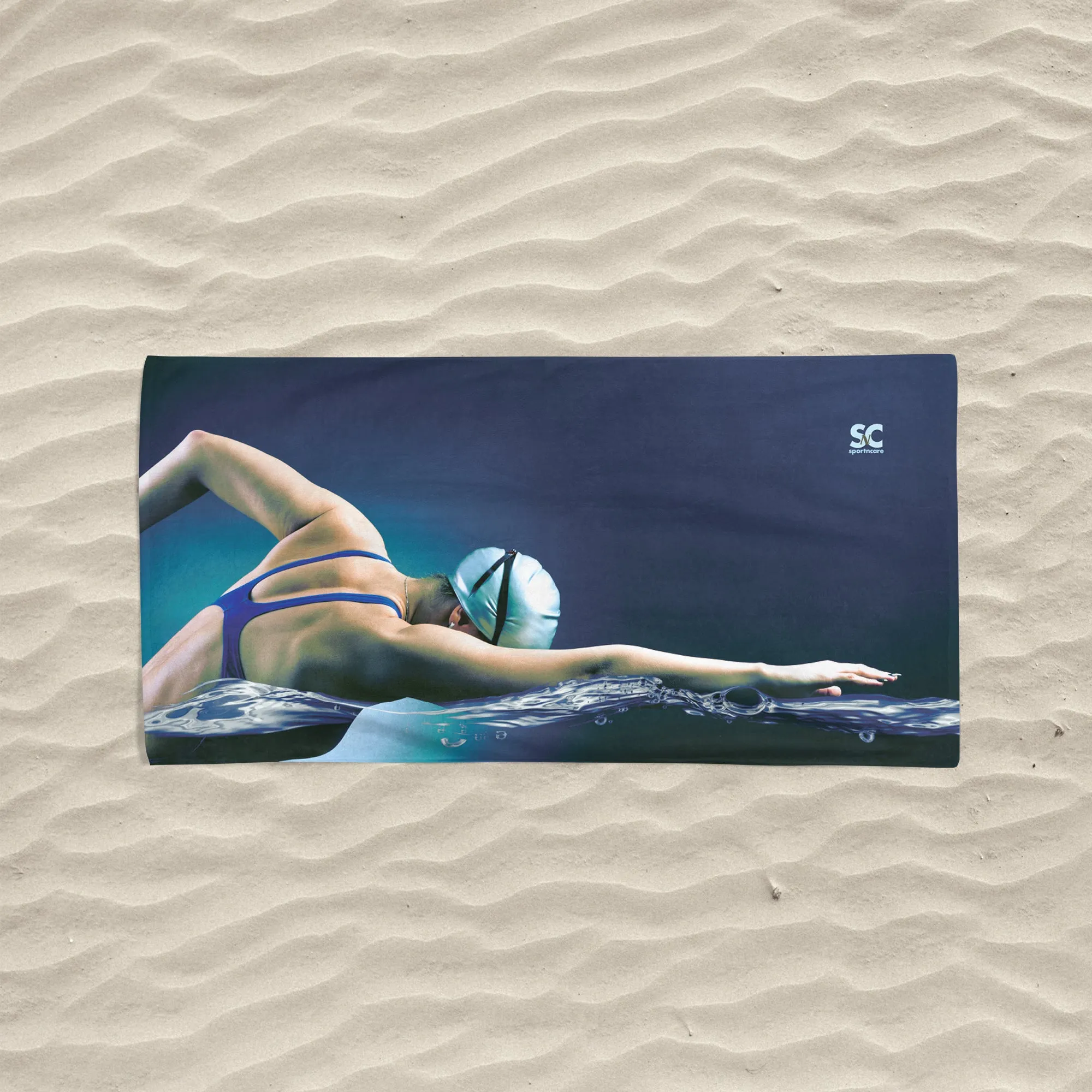 LADY SWIMMER TOWEL