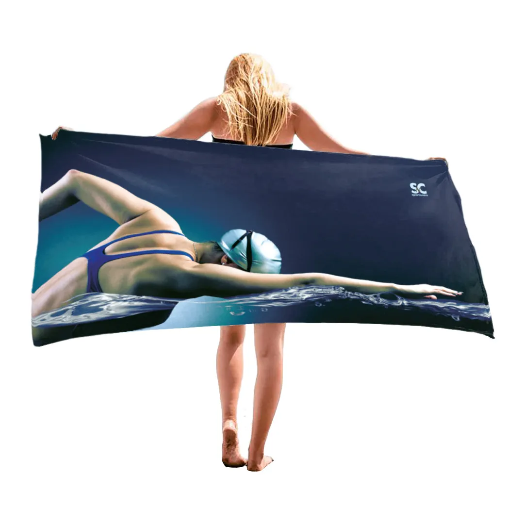 LADY SWIMMER TOWEL
