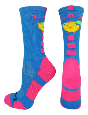 LAX Chick Lacrosse Athletic Crew Socks