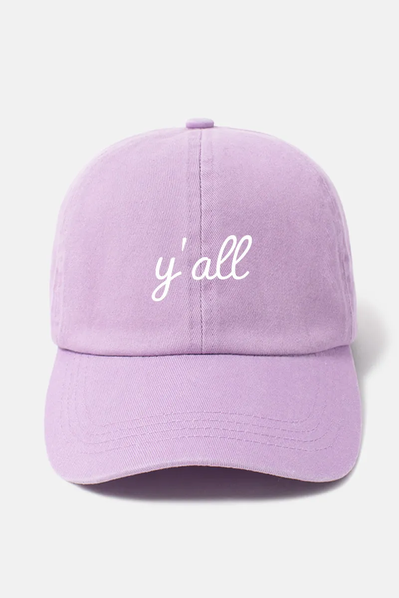 LCAP2783 - Y'all Baseball Cap