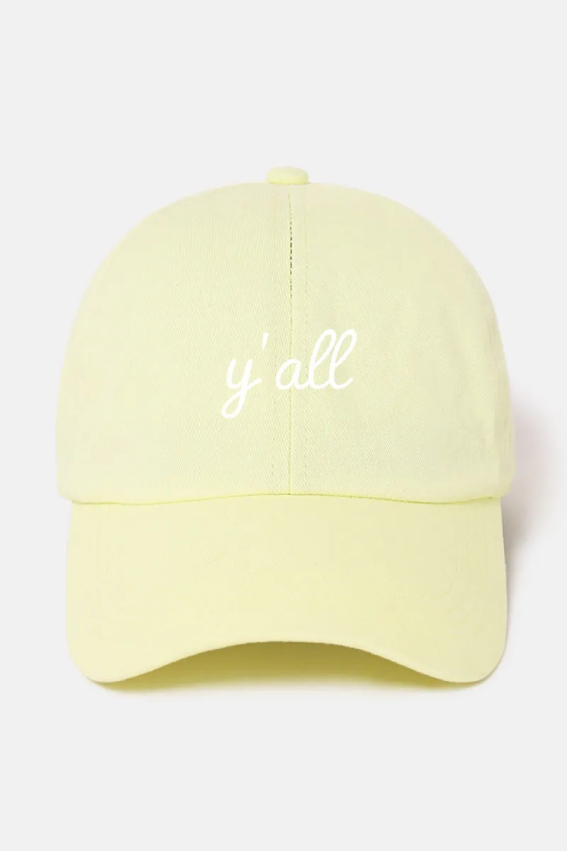 LCAP2783 - Y'all Baseball Cap